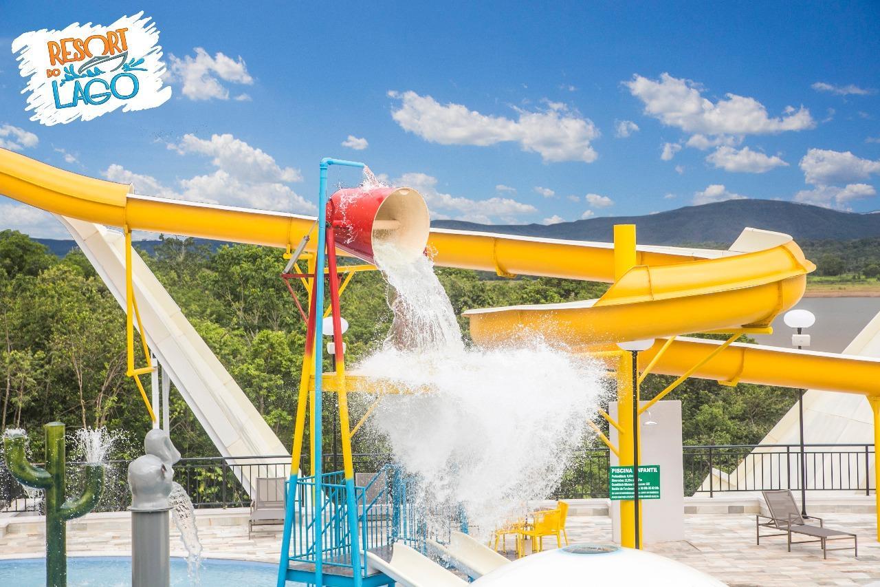 Apto Resort Do Lago Ate 8 Pessoas - Valor Promocional Калдас Новас Екстериор снимка